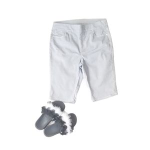 WESTBOUND  STRIPED BURMUDA SHORTS